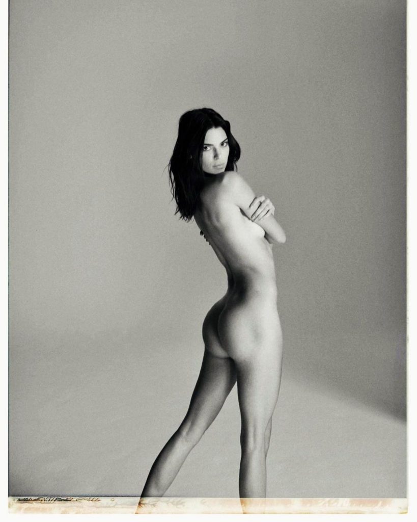 Kendall-Jenner-nue-pose