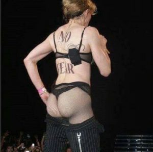 Madonna sexy string