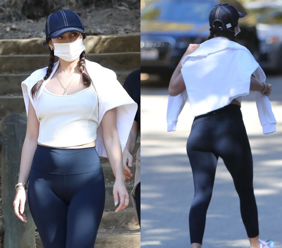 Ana de Armas tenue fitness sexy